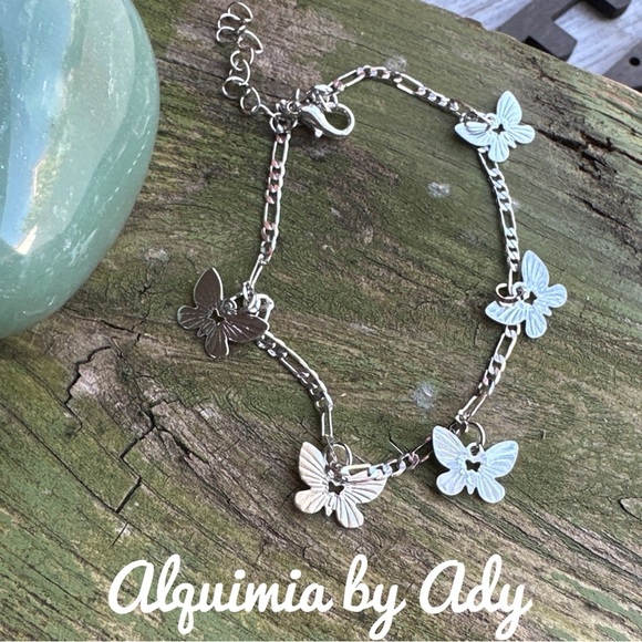 Alquimia by Ady Butterfly Chain Bracelet - Picture 1 of 2
